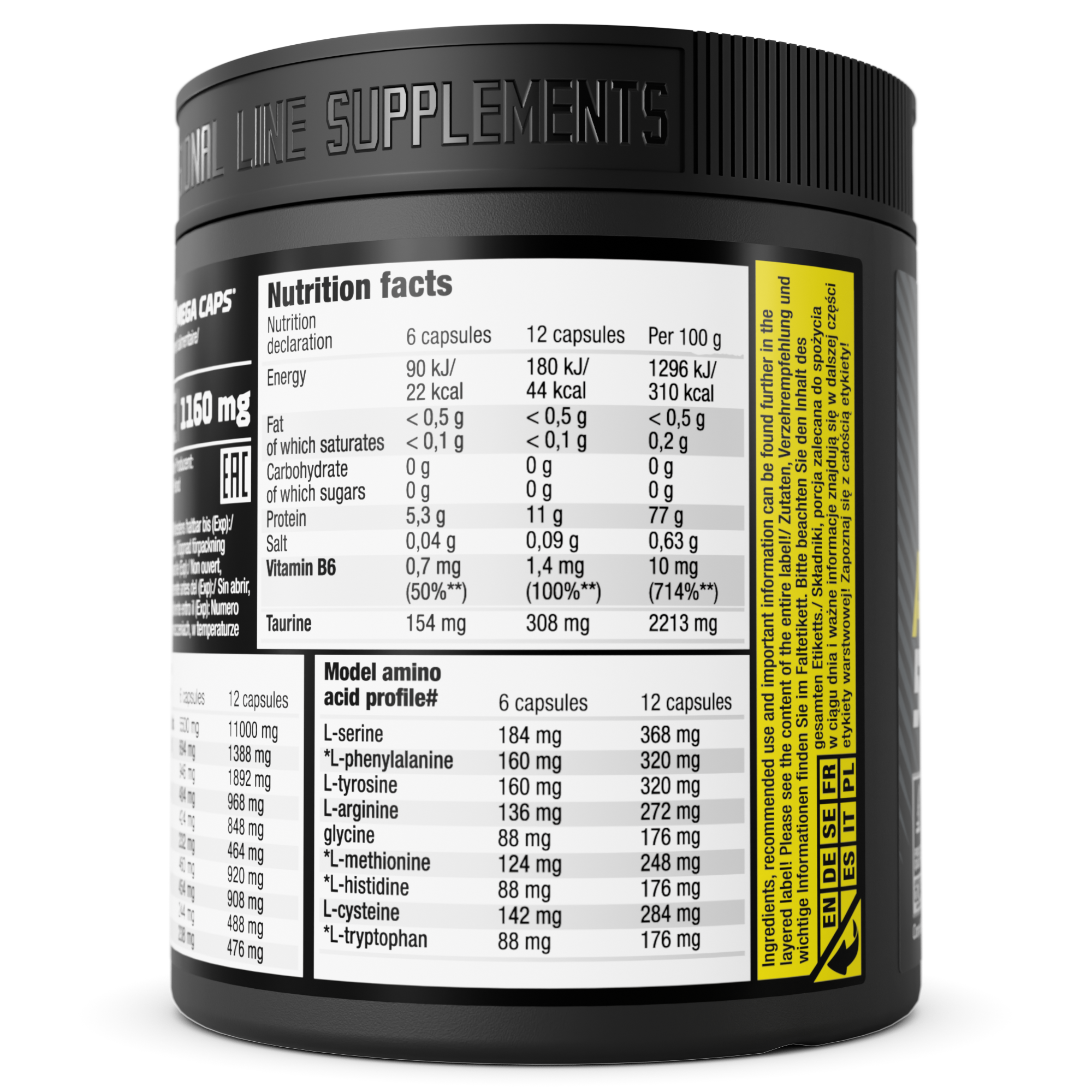 Anabolic Amino 5500 Mega Caps