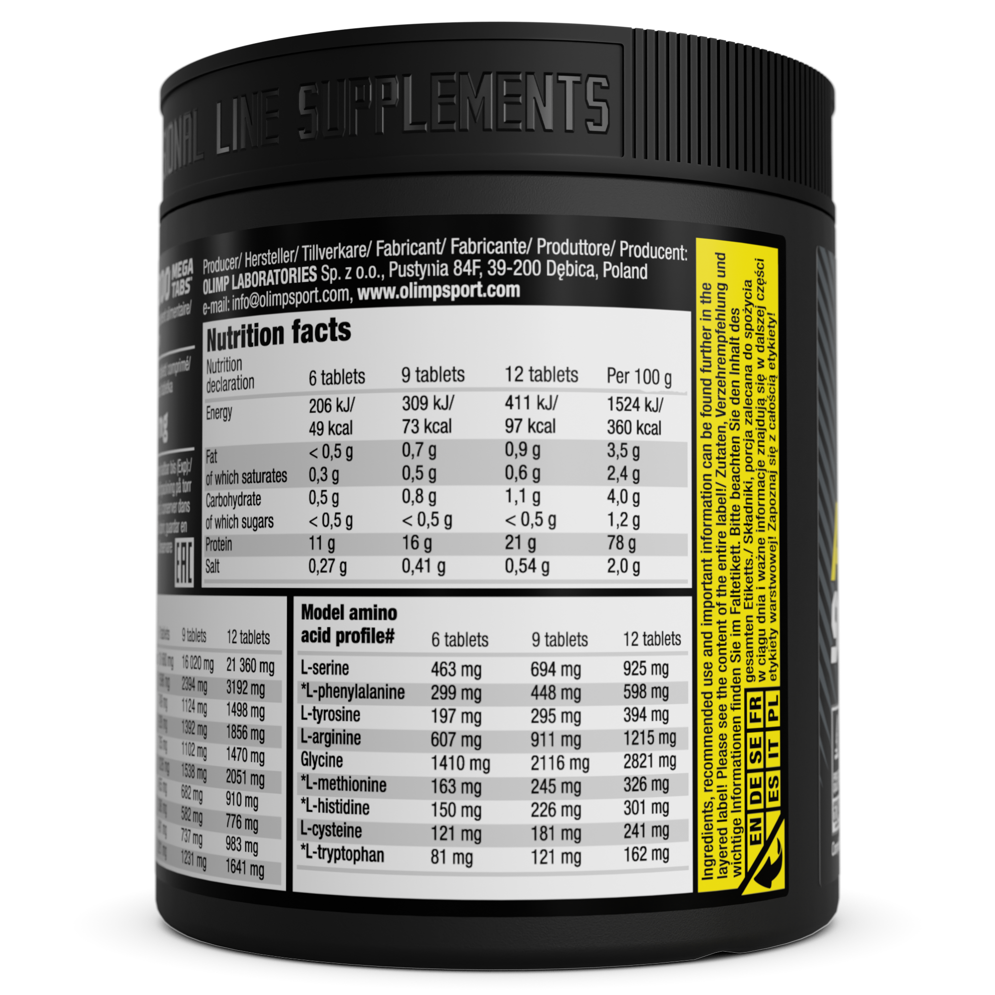 Anabolic Amino 9000 Mega Tabs