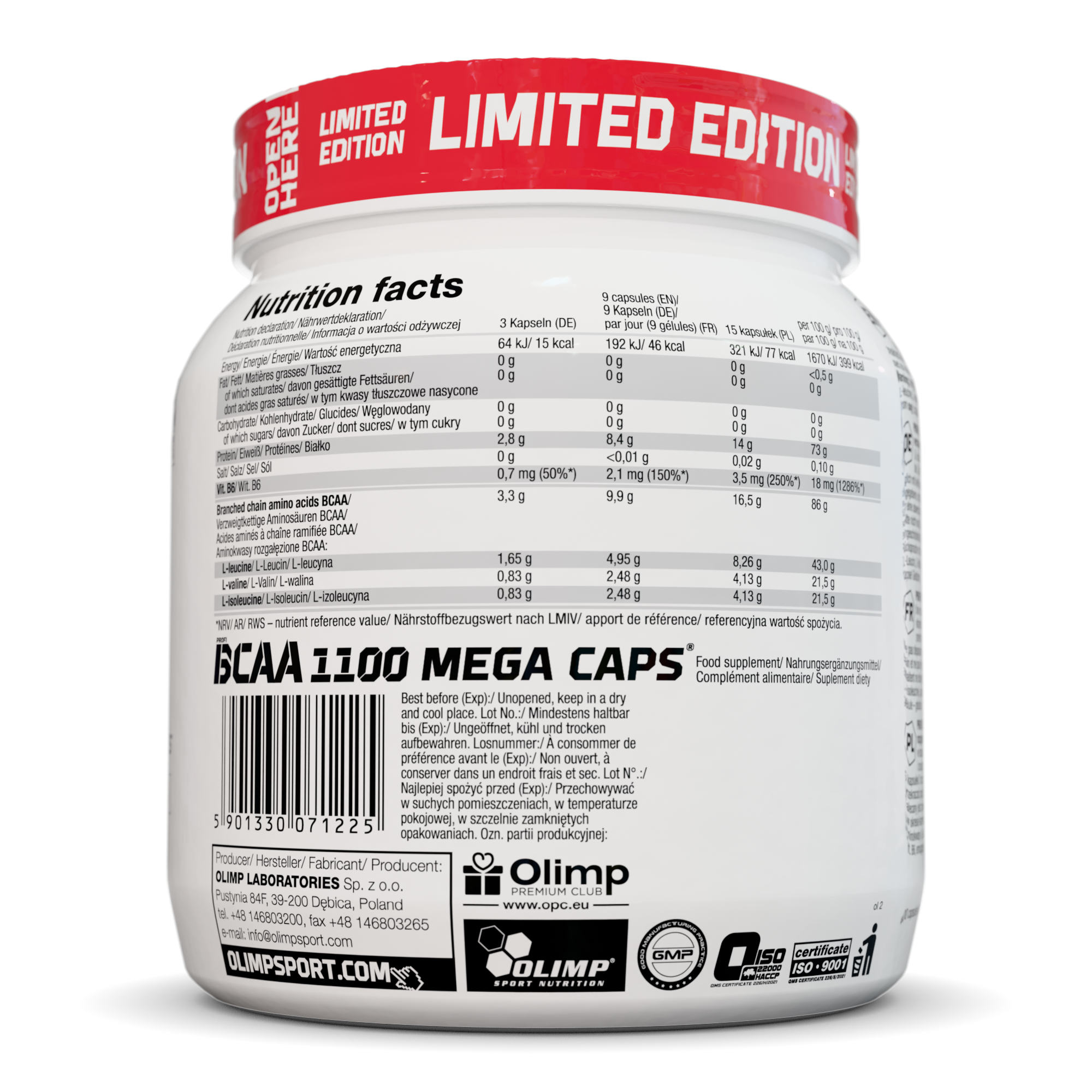 BCAA Mega Caps