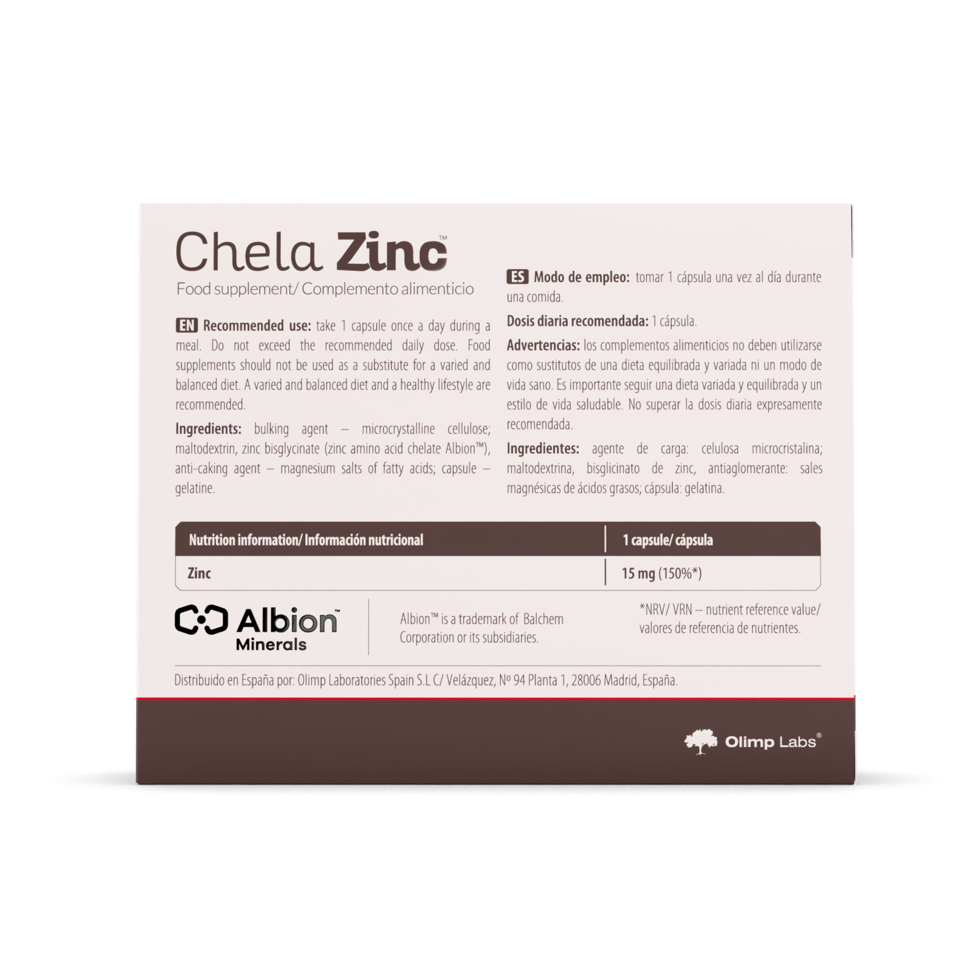 Chela Zinc