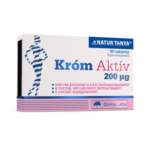 Króm Aktiv 200 µg (Chrom Activ) NATUR TANYA