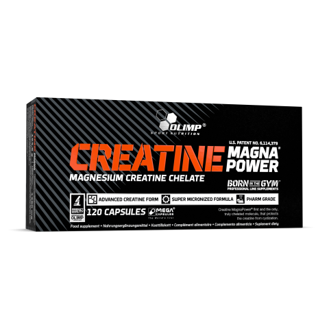 CREATINE MAGNA POWER 120 Mega Caps®/Mega Capsules® EN,DE,SE,FR,ES,PL