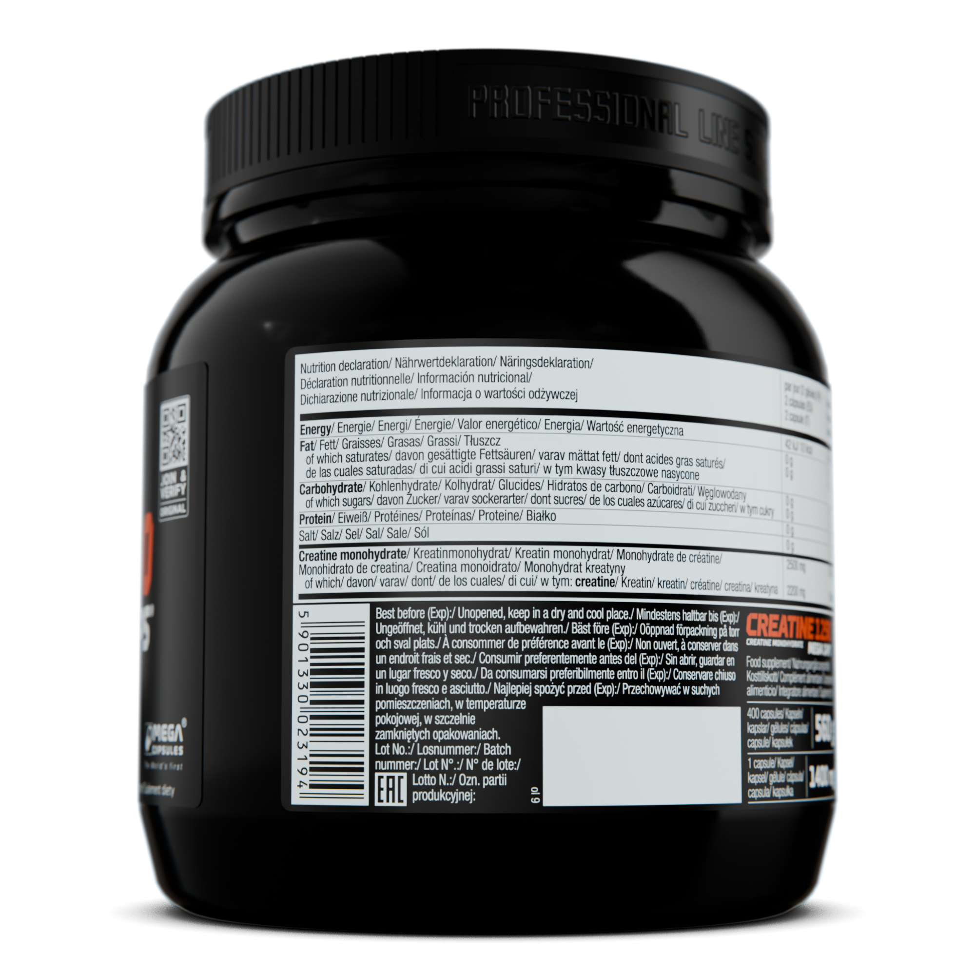 Creatine 1250 Mega Caps