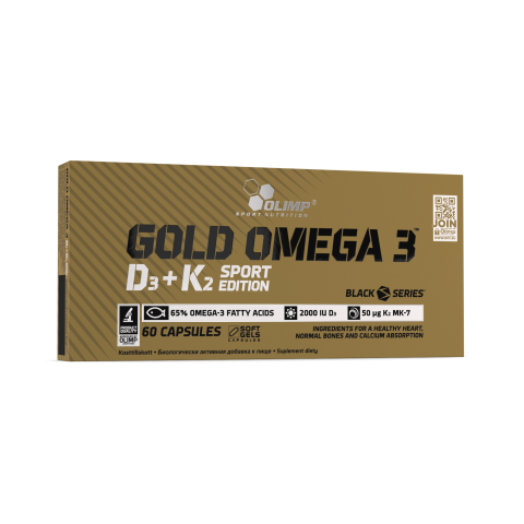 Gold Omega 3 D3+K2 Sport Edition