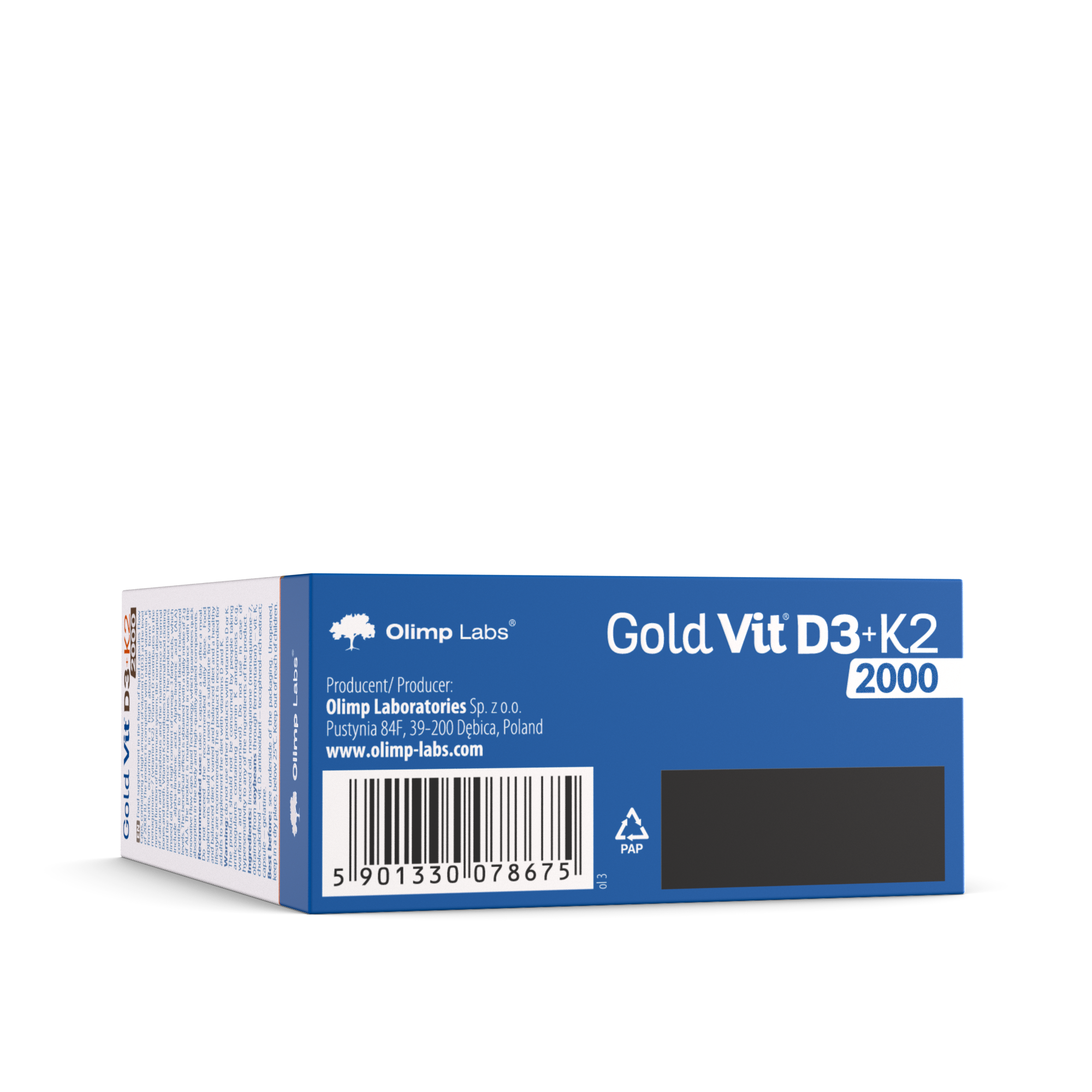 Gold Vit D3+K2 2000
