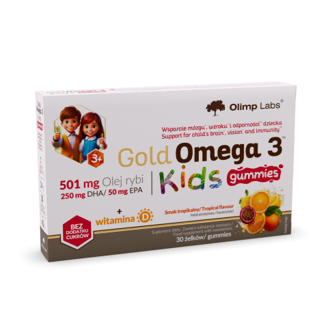 Gold Omega 3 Kids gummies