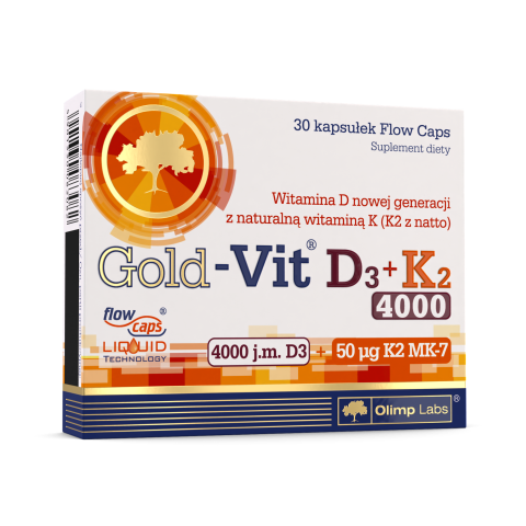 Gold-Vit D3+K2 4000