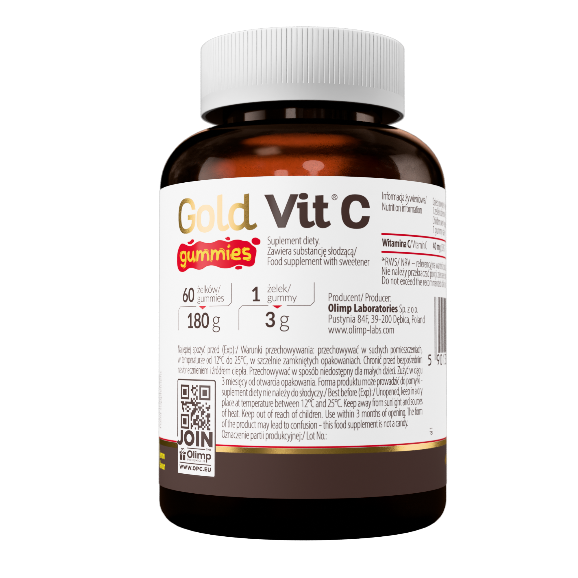 Gold Vit C gummies