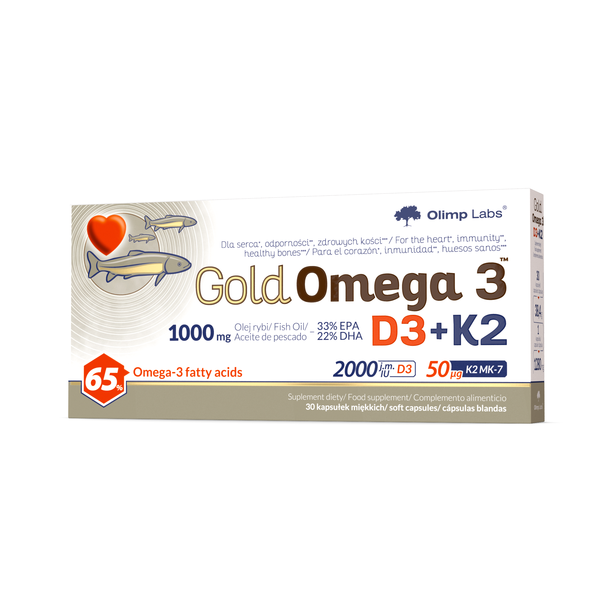 Gold Omega 3 D3+K2
