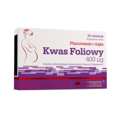 Kwas foliowy 400 µg