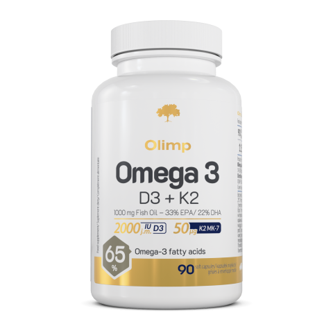 Olimp Omega 3 D3 + K2