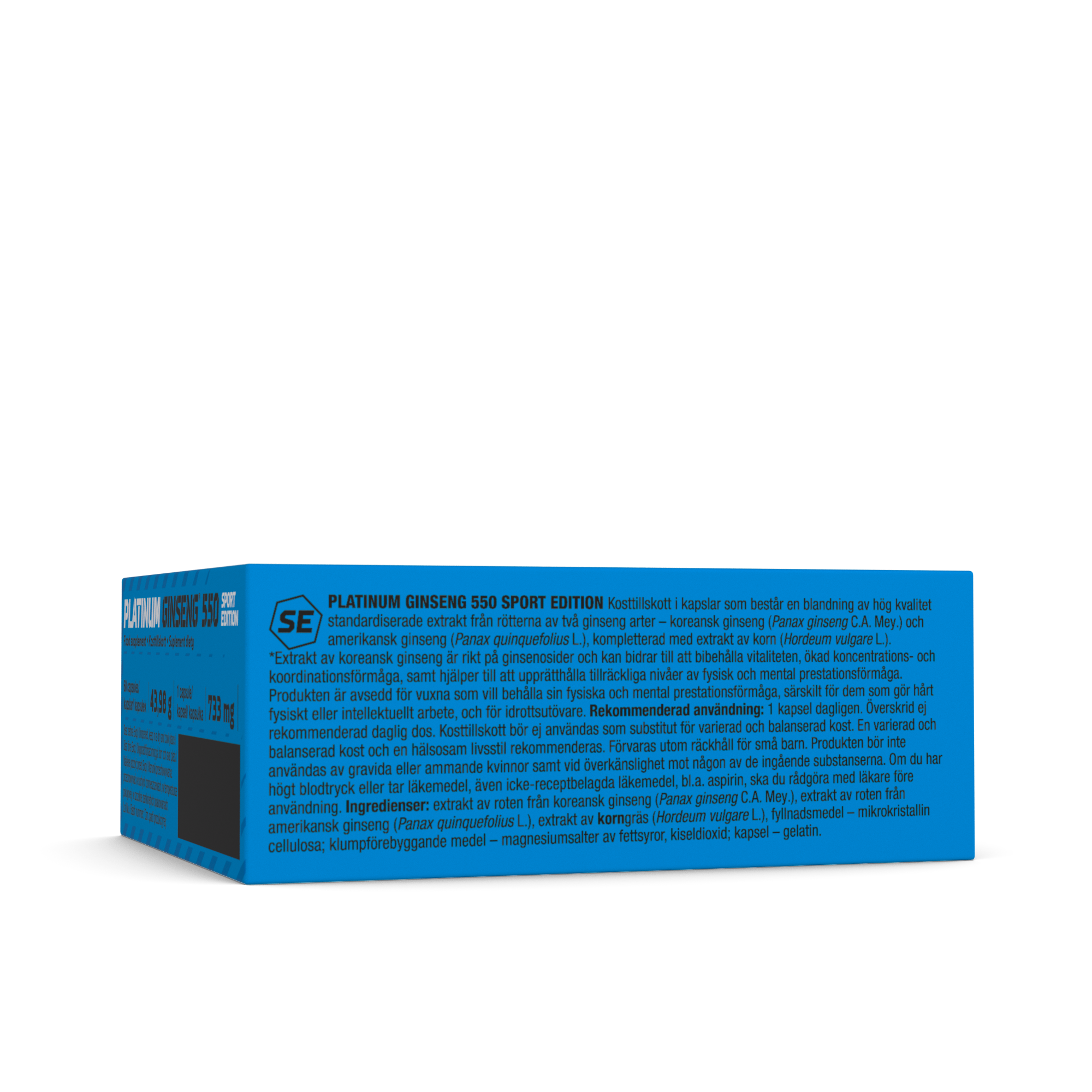 Platinum Ginseng 550 Sport Edition
