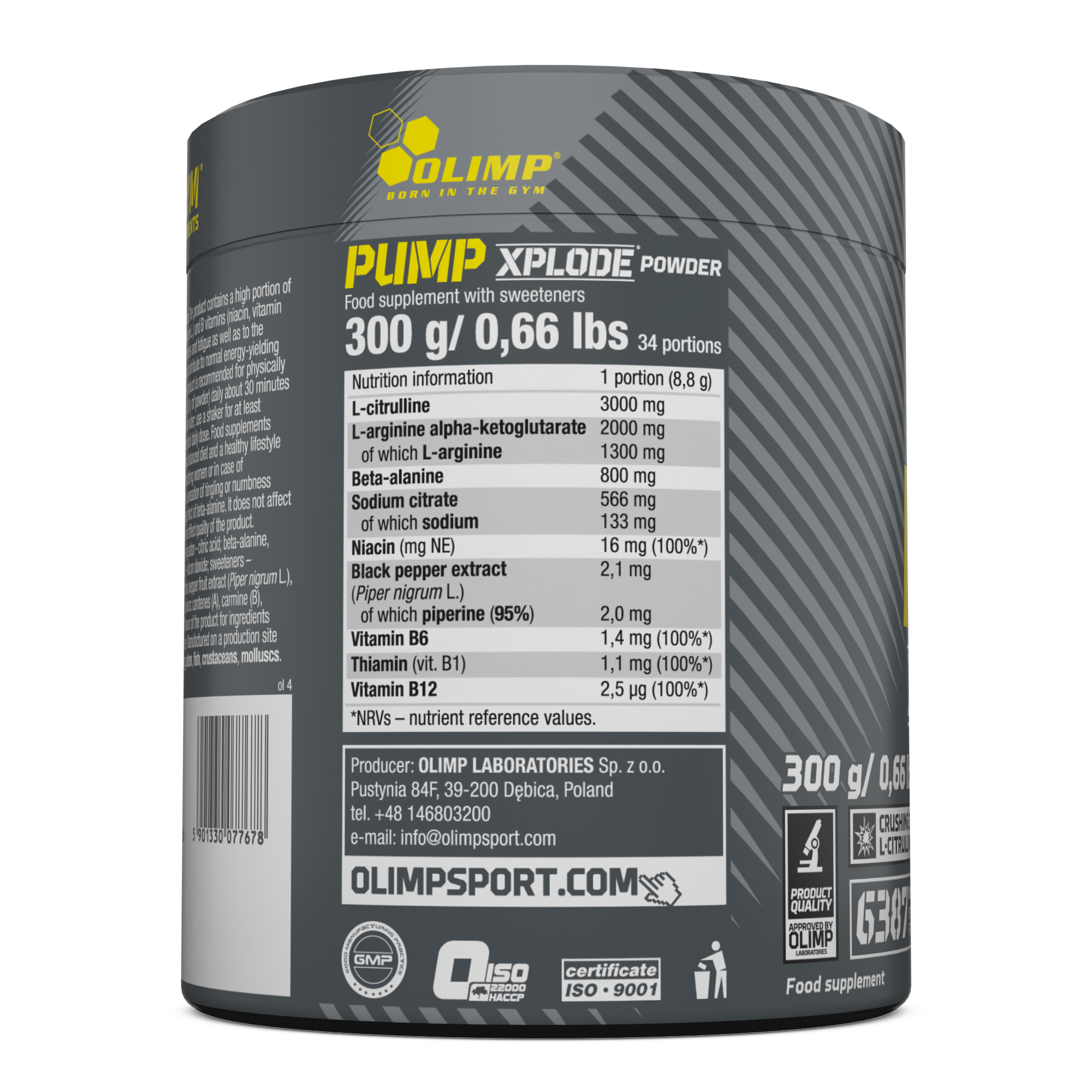 Pump Xplode Powder