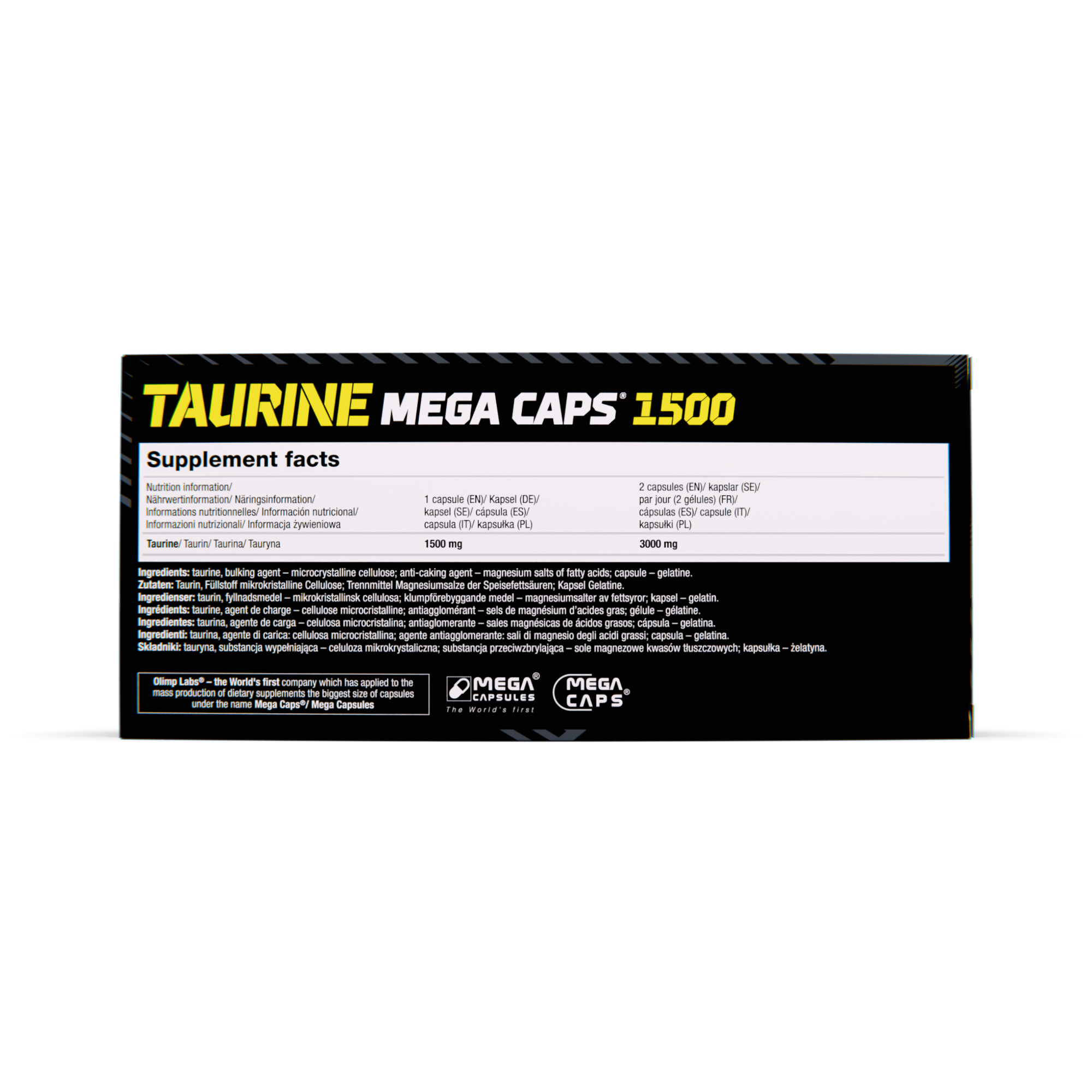 Taurine Mega Caps