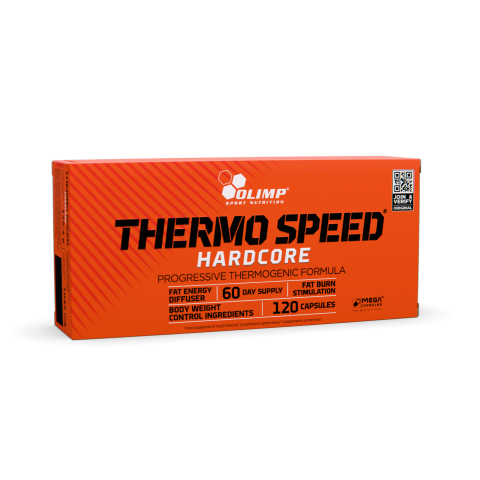 Thermo Speed hardcore Mega Caps 120 caps EN,SE,FR,ES Nowa Formuła