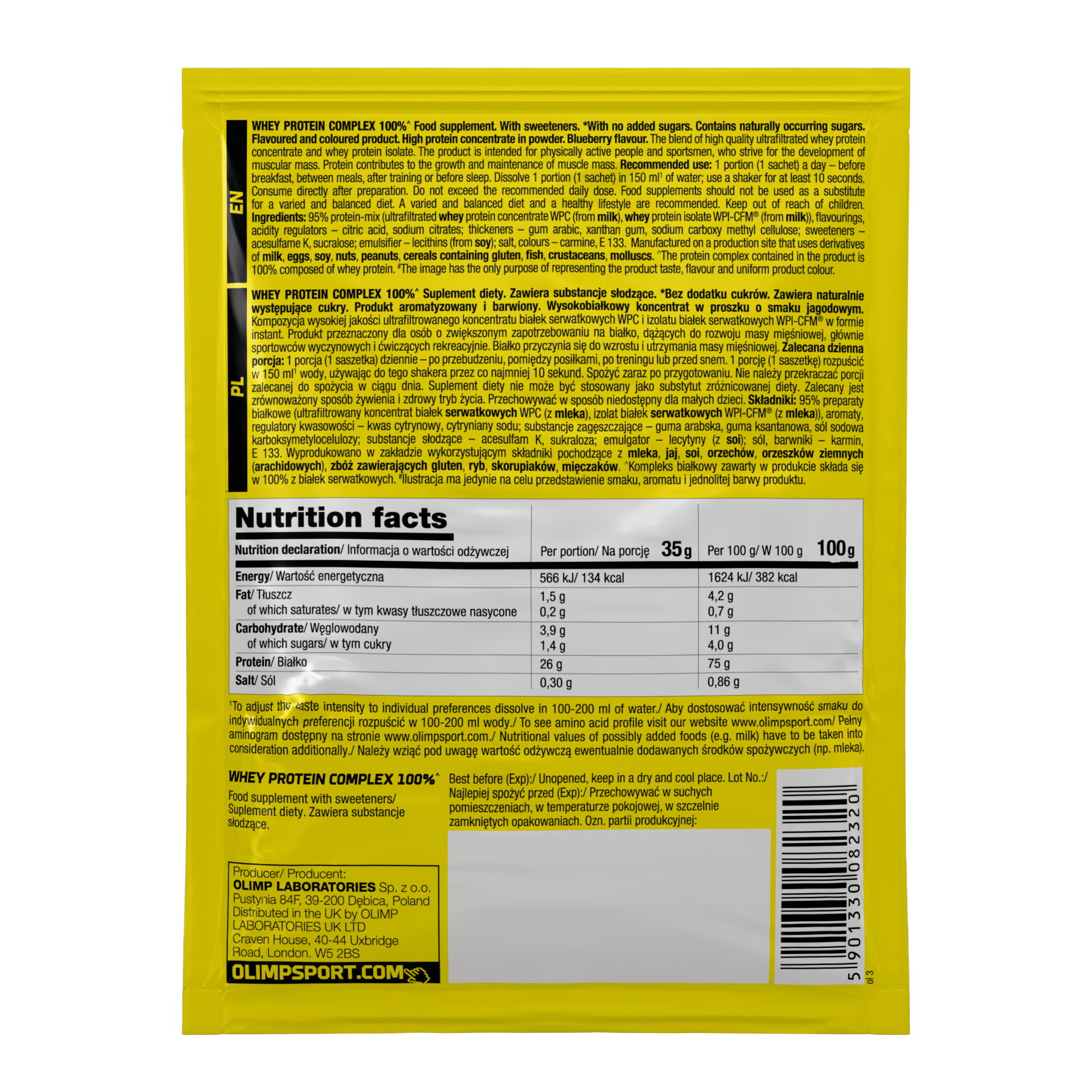 Whey Protein Complex 100%