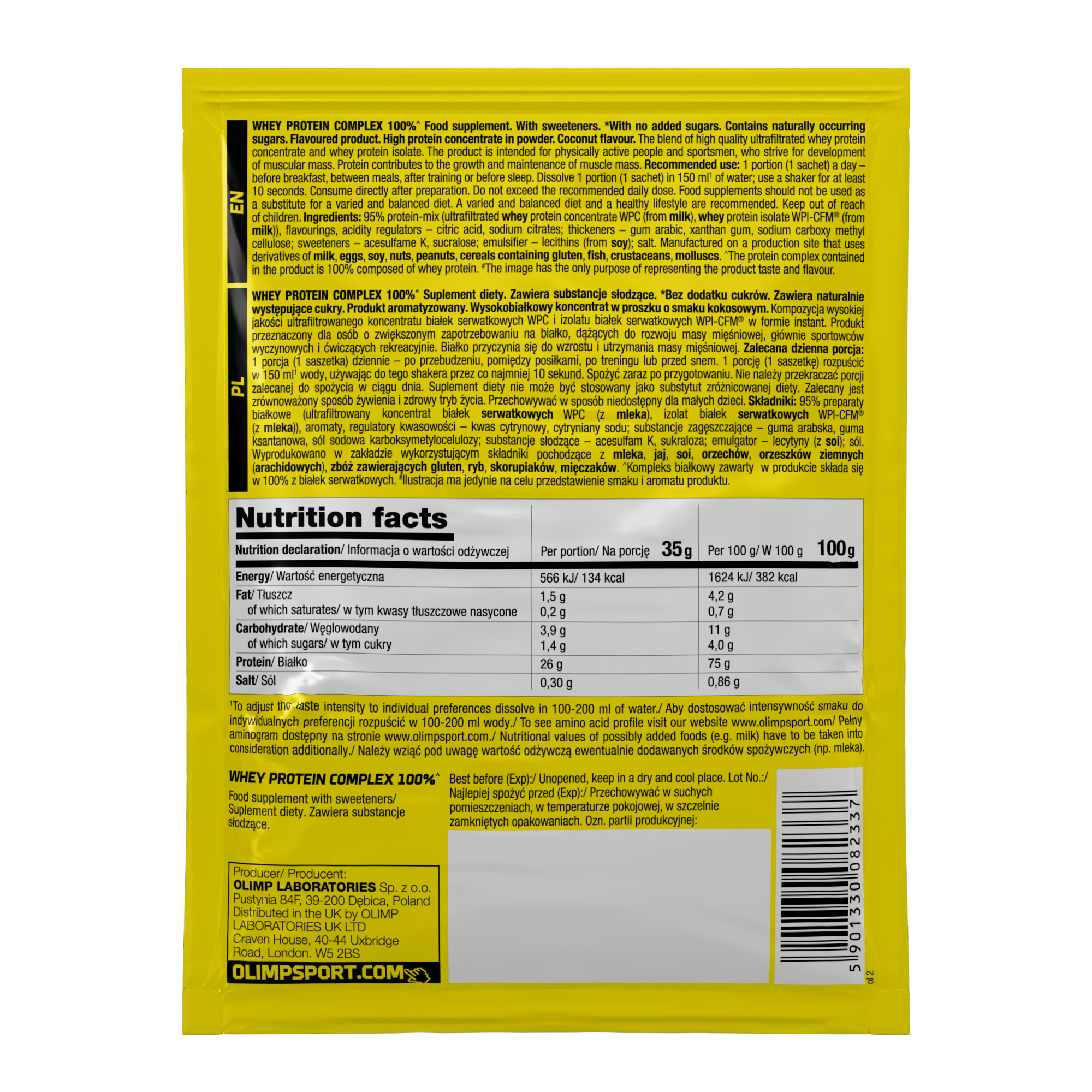 Whey Protein Complex 100%