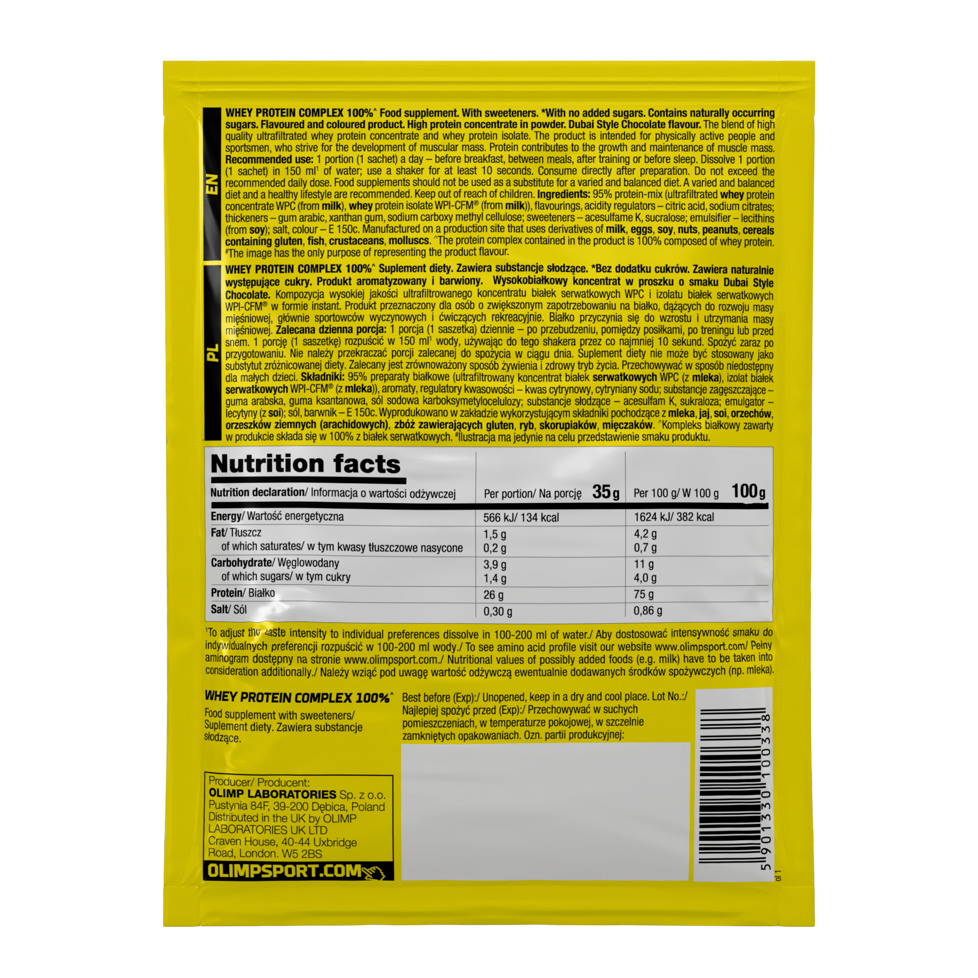 Whey Protein Complex 100%