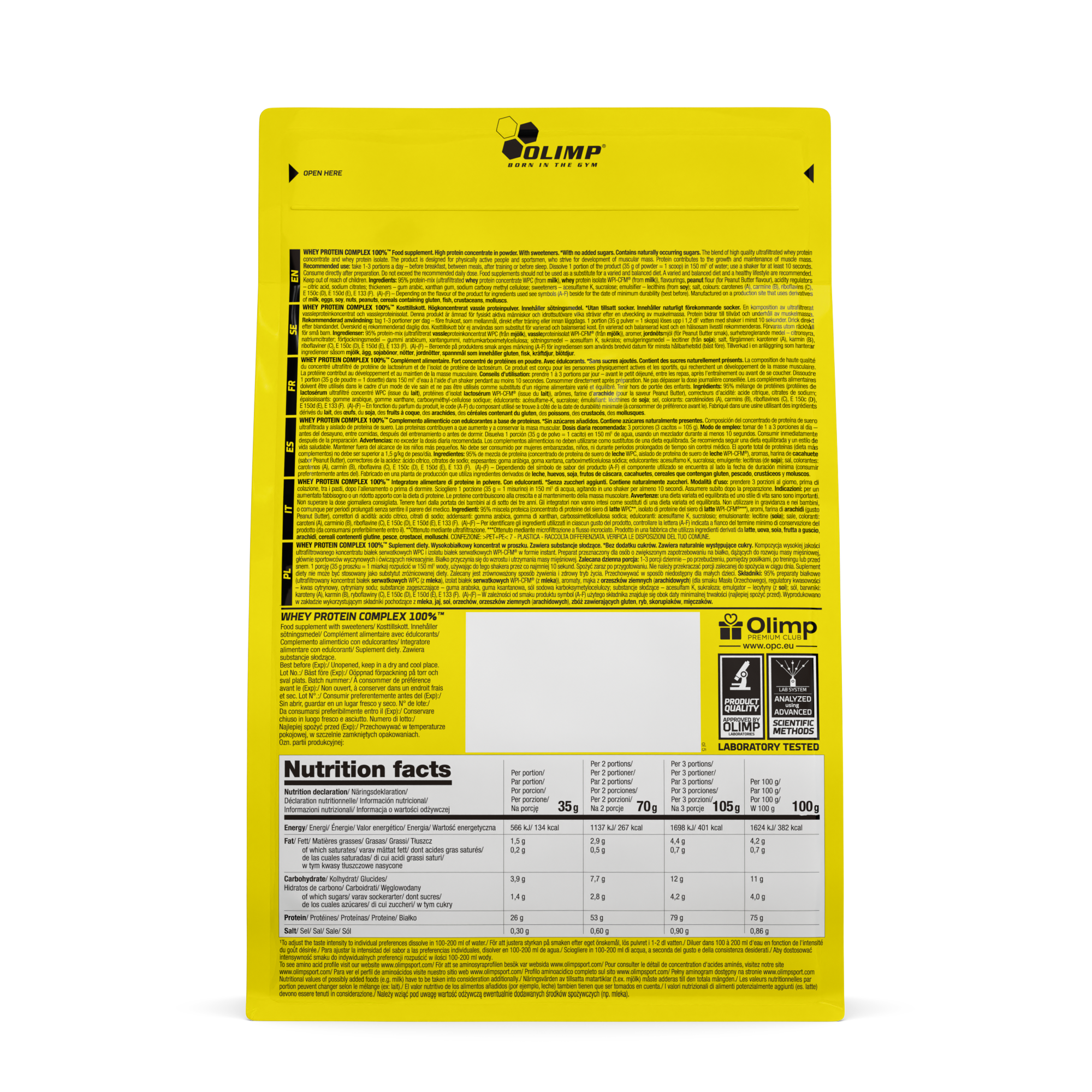 Whey Protein Complex 100%