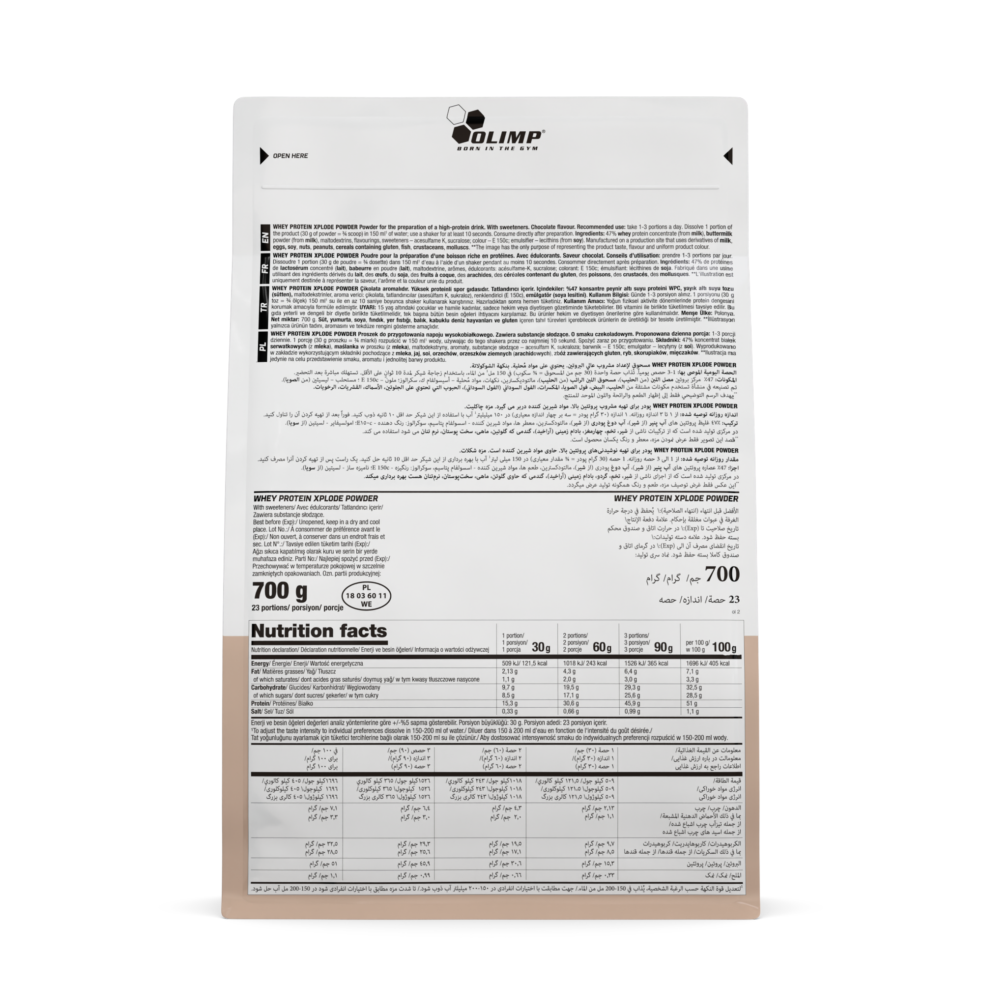 Whey Protein Xplode Powder