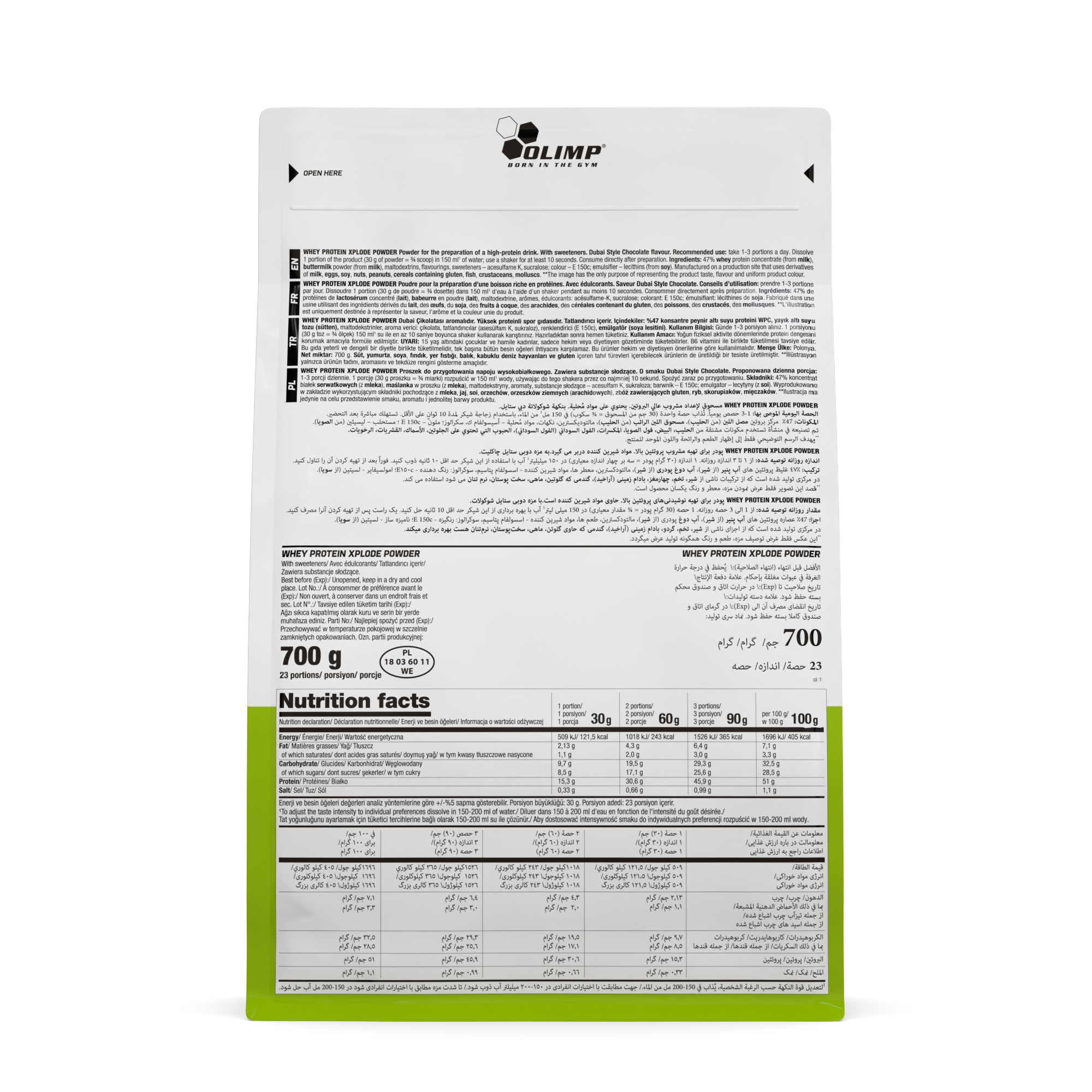 Whey Protein Xplode Powder