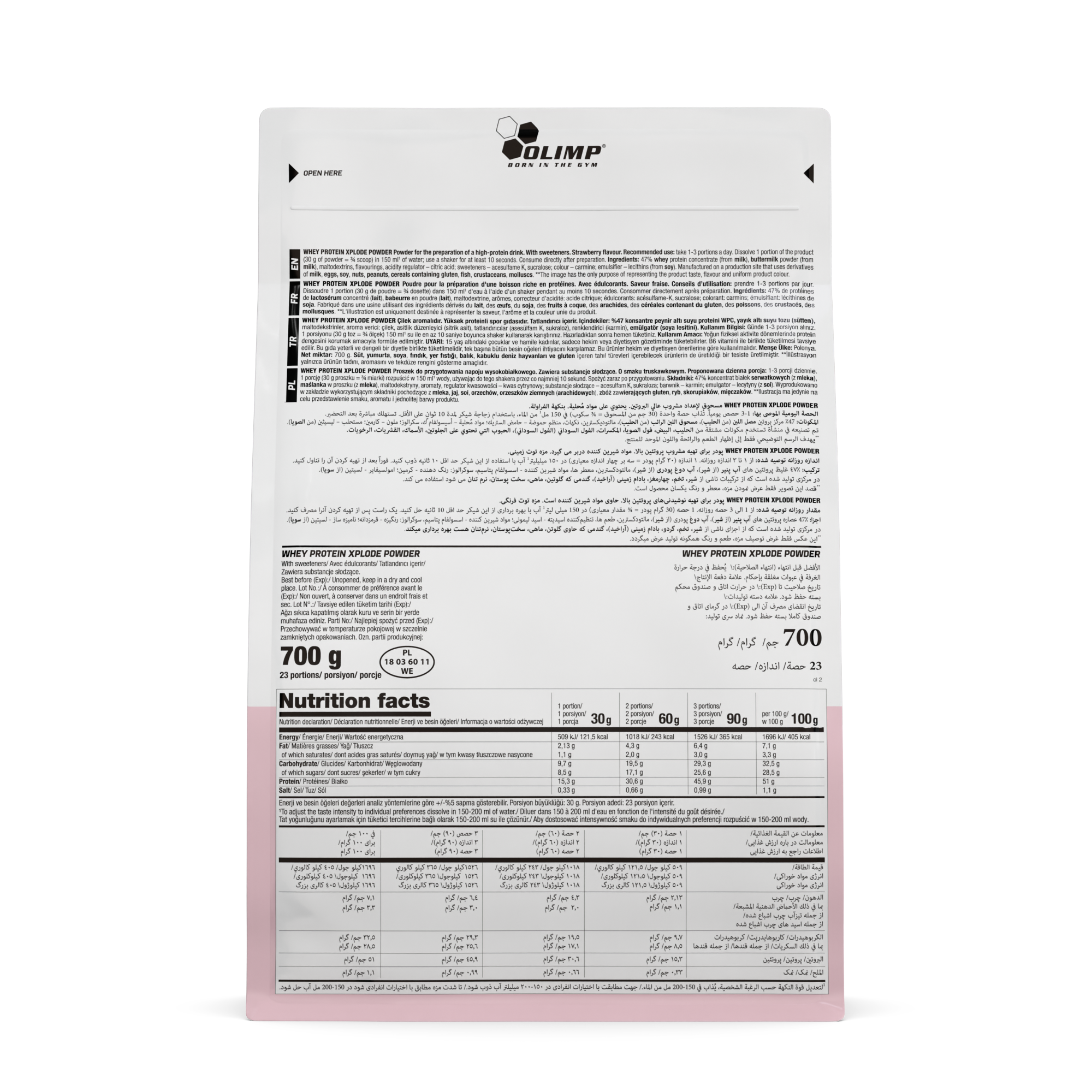 Whey Protein Xplode Powder