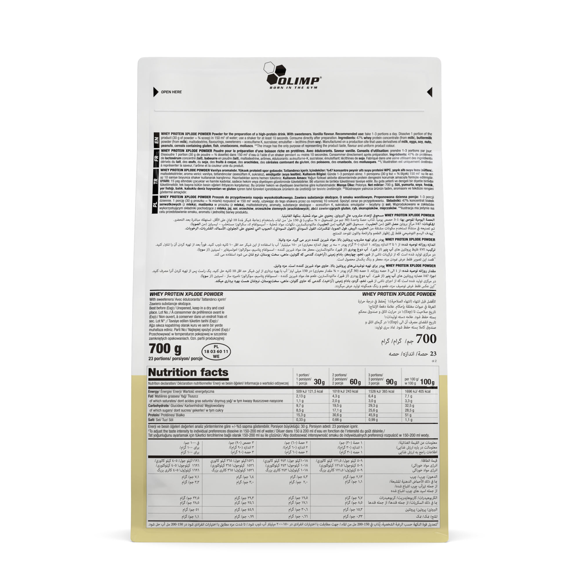 Whey Protein Xplode Powder